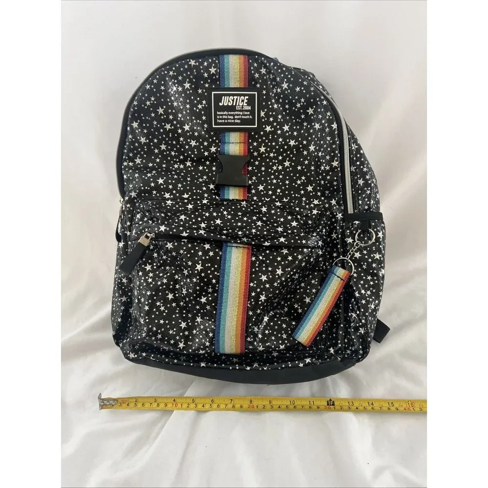 Justice Girls Backpack Everything I Own Is In This Bag Don't‎ Touch It 17